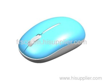 Blue Color 1600dpi High Resolutions Wireless Mouse 