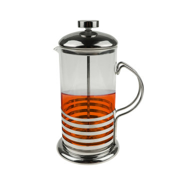 650mL Stainless Steel Bottom French Press Coffee Maker