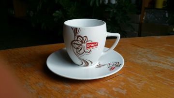 China Manufacturer Facotry Direct Promotional Customized Eco Ceramic Mug and Plate for Sell