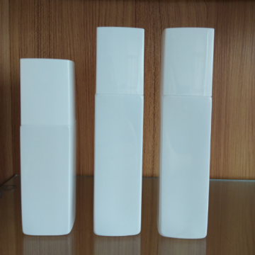 Chai mỹ phẩm bán buôn: 4oz, 5oz, 120ml, 150ml White Square Plasty Lotion Bơm nước bơm nước