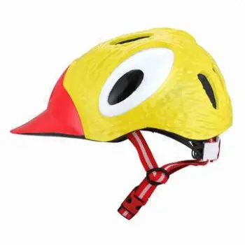 Duck bike helmet made of PVC + EPS for the kids