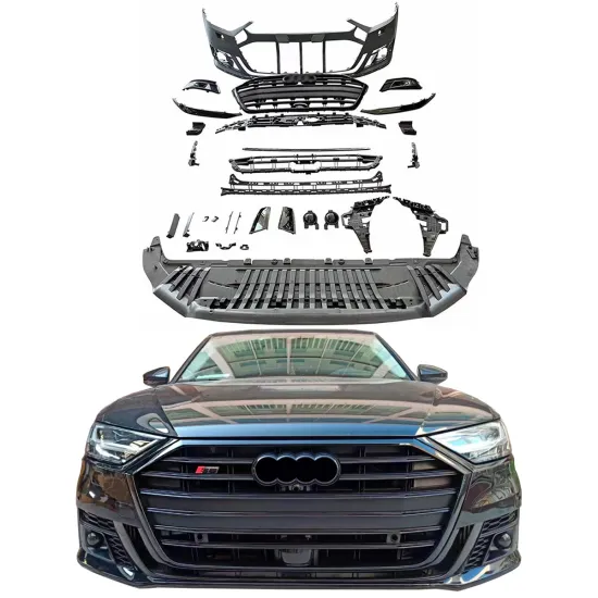High Performance S8 Style Front Bumper Kit for Audi A8 D5 2019-2022