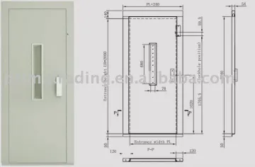 Elevator Semi-automatic Door P-A001