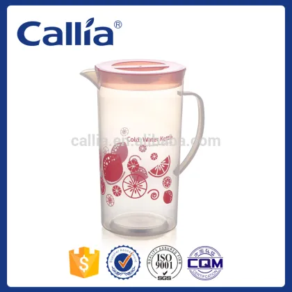 2.4L Plastic Juice Water Kettle Cold Water Kettle Thick water kettkle