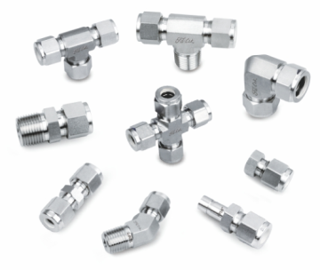 Double Ferrule Compression Tube Fitting