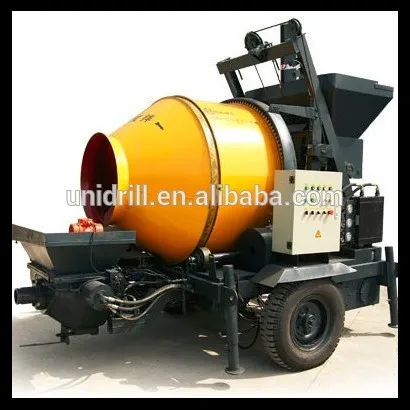 Electric Mortar Mixer Electric Cement Mixer Mump Trailer Used Concrete Pumps Mobile Volumetric Concrete Mixer