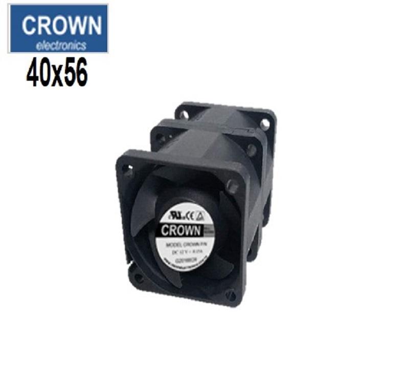 Crown 4056 Factory Directly Sell 12v Dc Axial Cooling Fan For Machinery Repair Shops