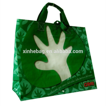 High quality cheap reusable pp woven shopping bag