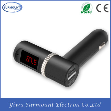 5V 4.2A Bluetooth car charger instructions car mp3 player fm transmitter usb Hans-free Car Cigarette Lighter USB mp3 Player