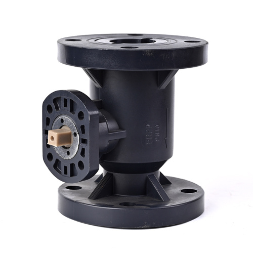 Válvula esfera FRPP com design de plataforma alta