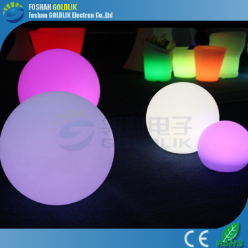 Outdoor acrylic ball lighting / led lighting flashing balls GKB-035RT