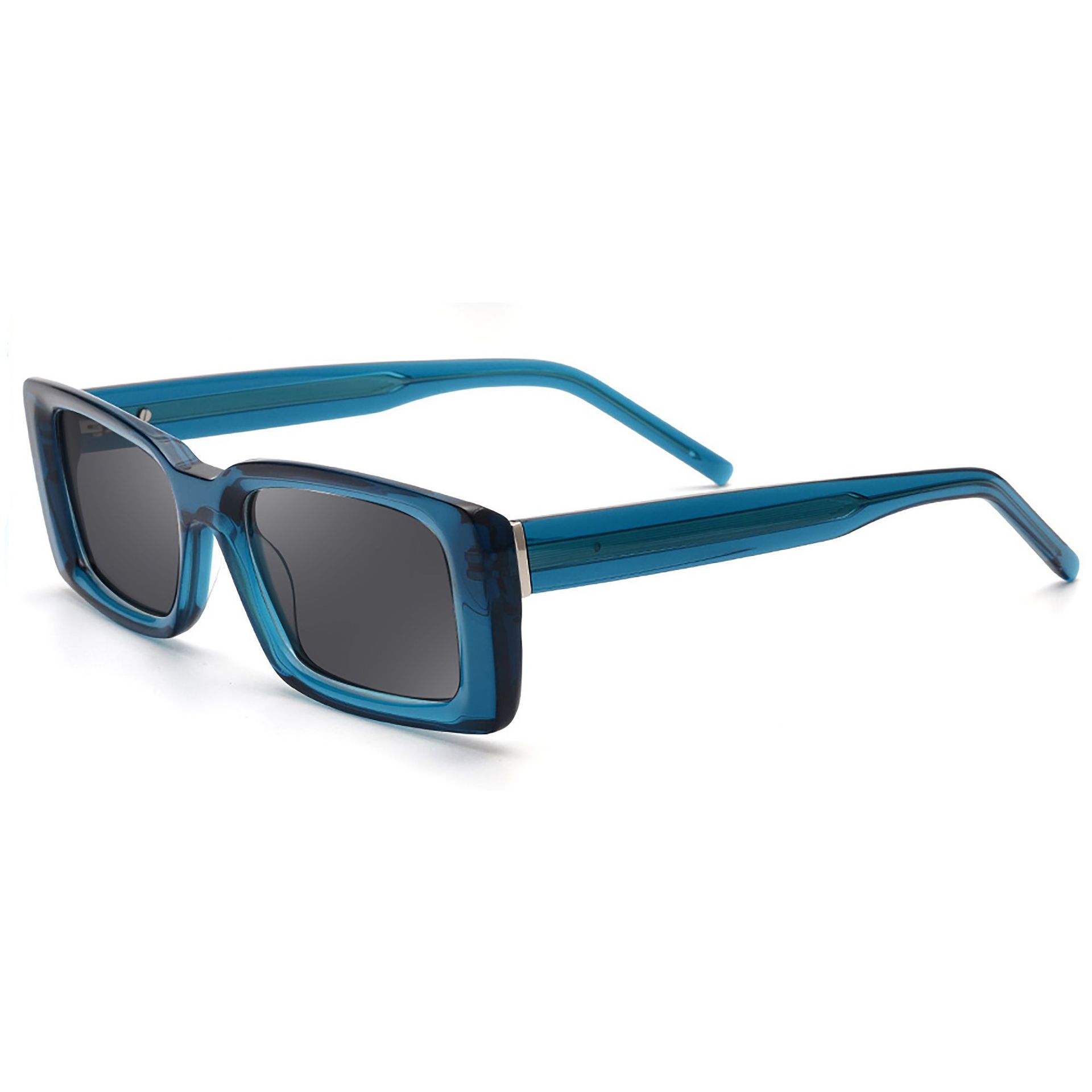 Blue Tortoise Polarized Acetate Sunglasses