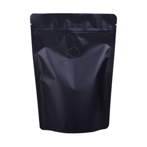 Stock Bag Doypack Pouch Black Coffee Packaging