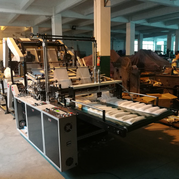 Hot Seal and Cool Cut Bottom Sealing Leather Bag Making Machinery