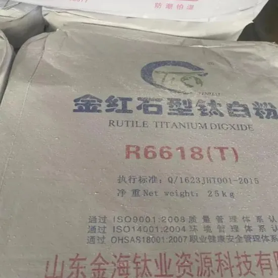 Pigment Titaium White Rutile R6618T For Coating