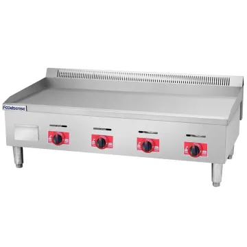 12 Months Warranty Countertop Natural Gas Griddle LPG Gas Grill Griddle