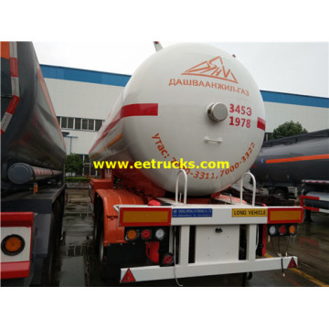 45cbm 20MT LPG vận chuyển khí Trailers