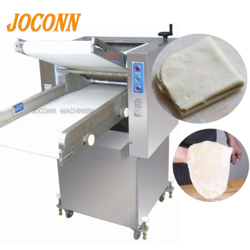 Macchina a rulmine di pasta per pane pita commerciale | Sheet foglio di pasta per torta Macchina | Applaudito da pasticceria da cuoio