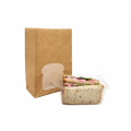 Túi giấy kraft nhiều lớp thân thiện với môi trường đựng bánh mì