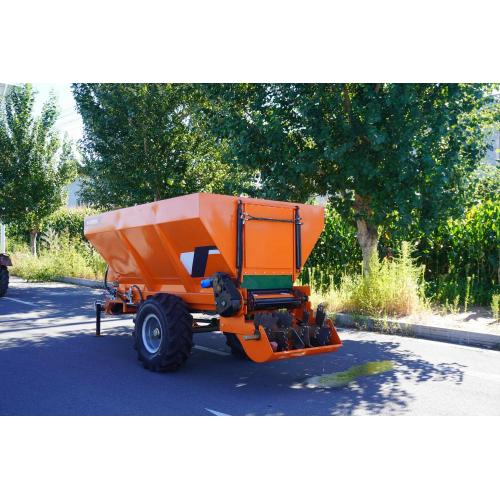 fertilizer spreader on wheels