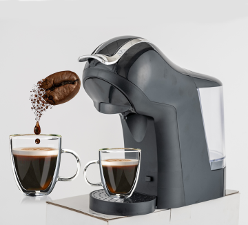 5-in-1 LED Touch Screen Coffee Maker for K Cup - 19 Bar Multifunction Capsule Machine