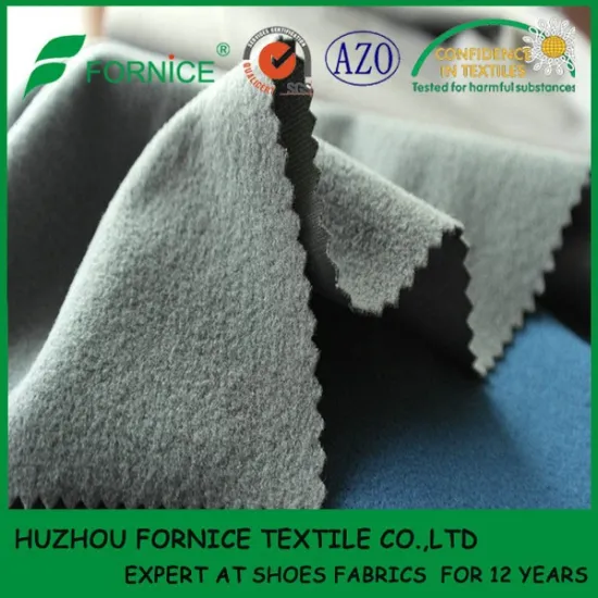 China manufacturer 100% polyester knitting tricot brush shaoxing velvet