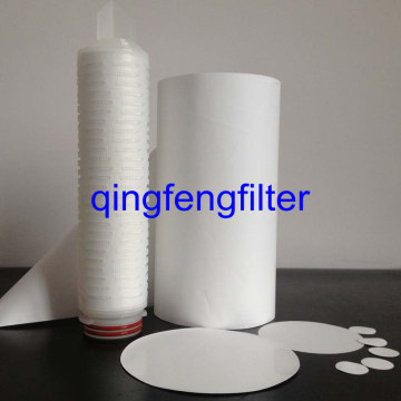 0.2um~5um Hydrophobic&Hydrophilic  PVDF Membrane Filter