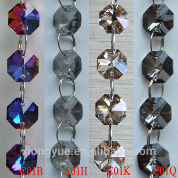 2016 Fashion Octagon Crystal Bead Chain For home Decoration