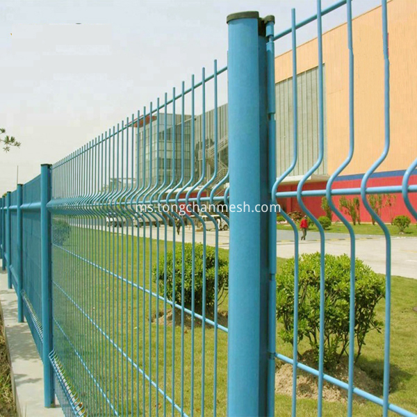 PVC coated metal Galvanized fencel