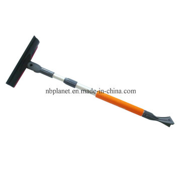 Rotary Head Snow Brush with Ice Scraper & Squeegee