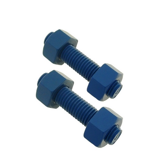 مسمار مربط ASTM A193 B7/B7M مسامير مربط مطلية بمادة PTFE