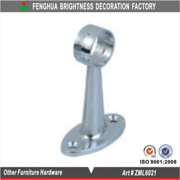 All zinc alloy Europe types metal curtain rod bracket