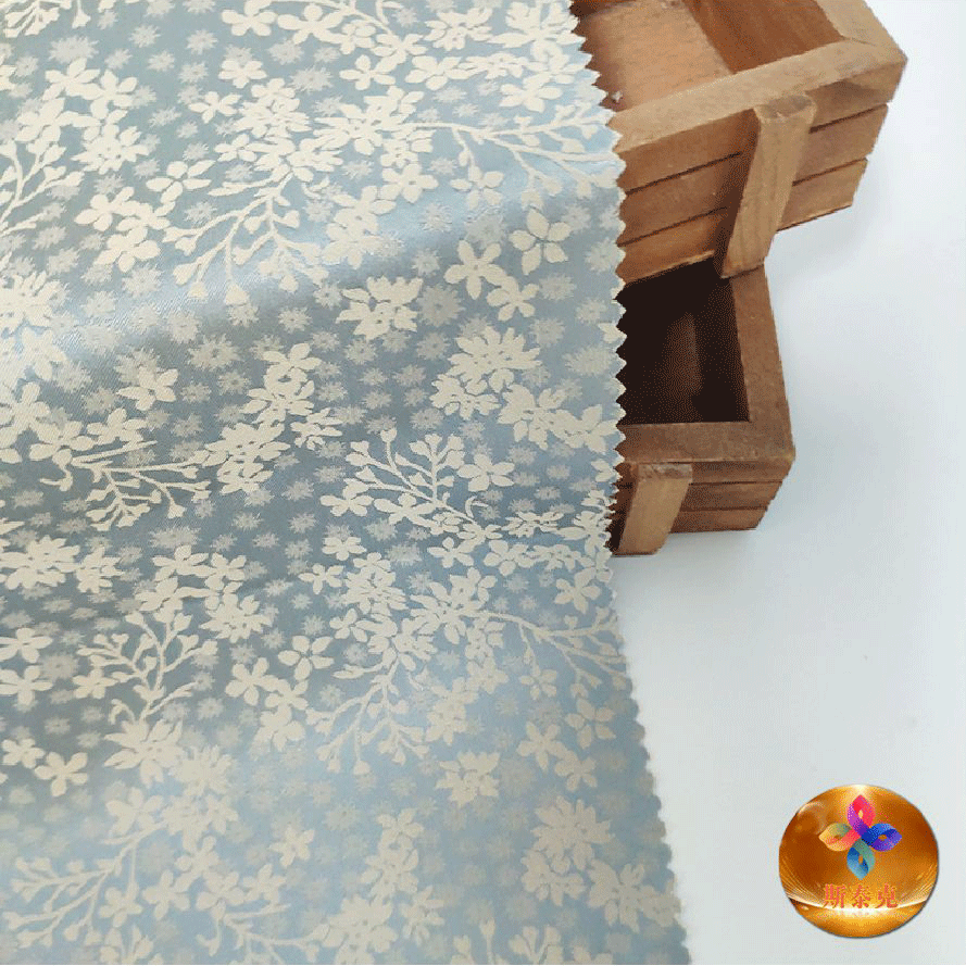 高級テキスタイル用カチオンジャカード生地