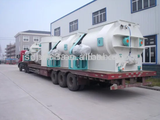 double animal feed mixing machine