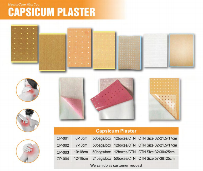 Pain Relieving Patch Capsicum Plaster