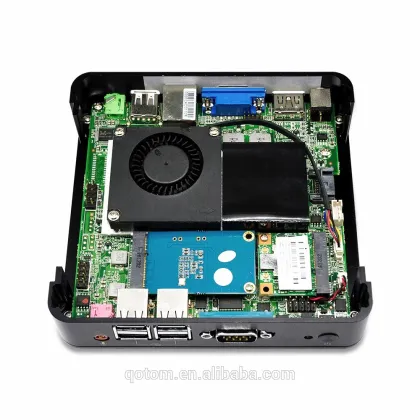 Lowest New Core I5-3317U office micro computer X86 Support win xp win 7 win 8 win 10 and LInux pfsense QOTOM-Q220N