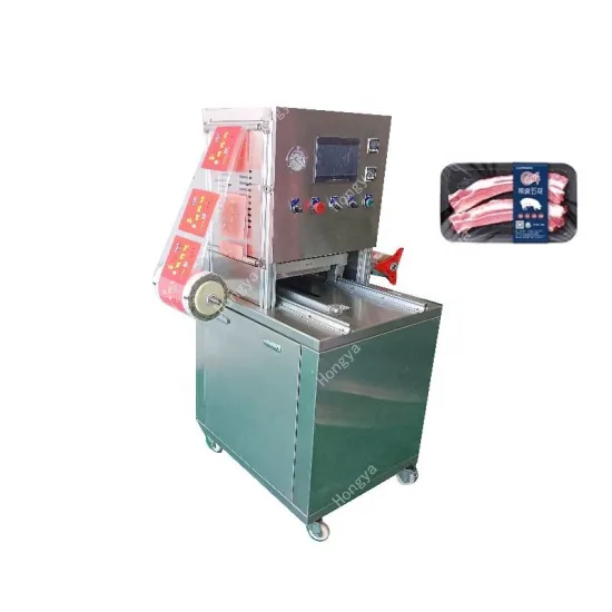 Fast Food Tray Vacuum Sealer for Fresh Meat and Vegetables