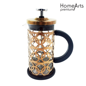 Copper Coating Glass French Press