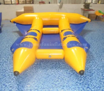 2016 cheap 4 persons Inflatable Flyfish water sports Adults inflatable banana fly fish,Banana Boat 4 persons