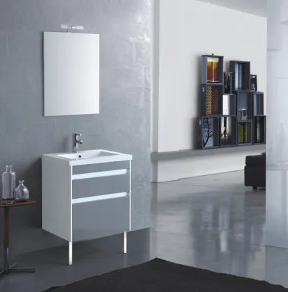 Simple Style Floor Standing MDF Bathroom Cabinet
