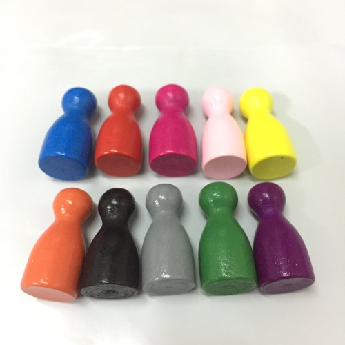 10Pcs/Set Chess Pieces Board Game Accessories Wood Pawn/Chess Card Pieces For Board Game and Other Games Accessories