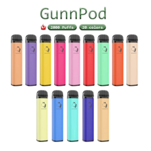 Gunnpod 2000puffs вкусы | Одноразовые вейпы