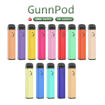 Gunnpod 2000puffs Flavors | Disposable Vapes
