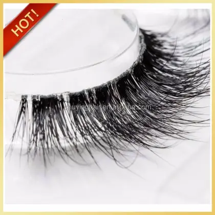 Wholesale Custom Clear Band 3D Silk Belle Eyelashes
