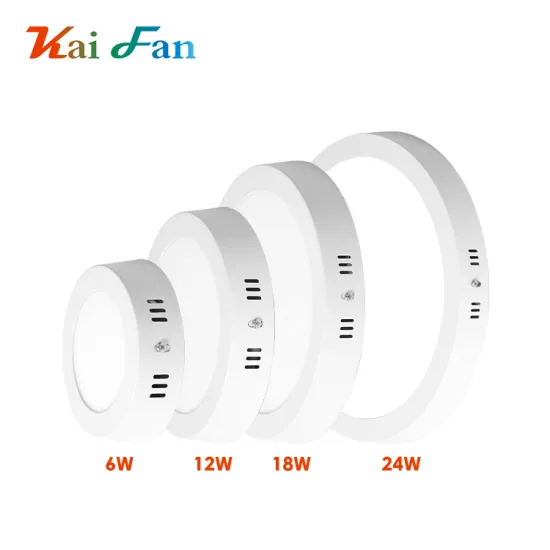 Round Dimmable LED Panel Light for Home and Office