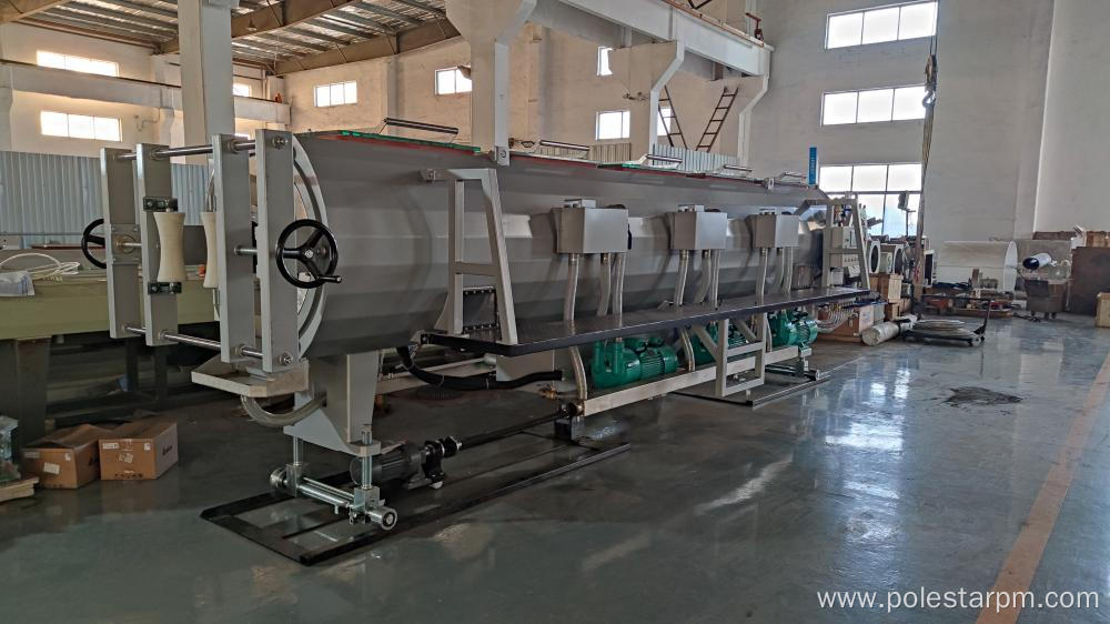 PE HDPE PPR plastic pipe machine vacuum tank