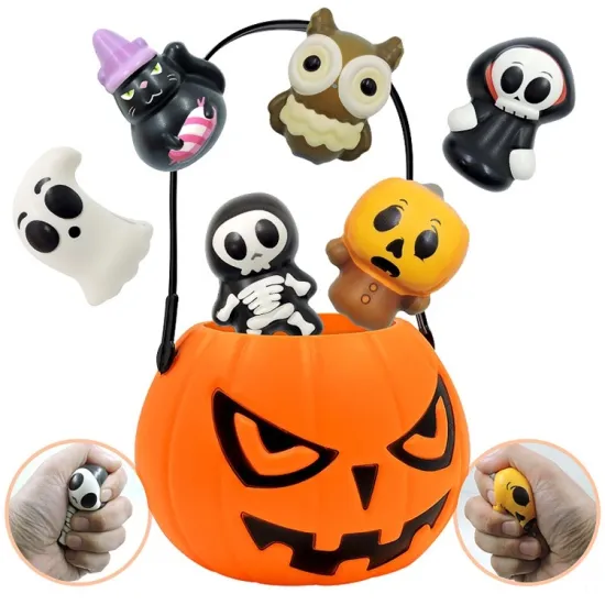 Custom DIY Fidget Packs, Blind Boxes, Stretch Mochis, Squishies, and Halloween Gifts for Kids