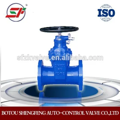 Locked stem gate vale