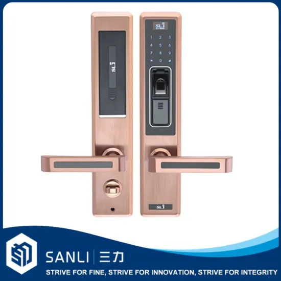 key board and card electronic safety door lock