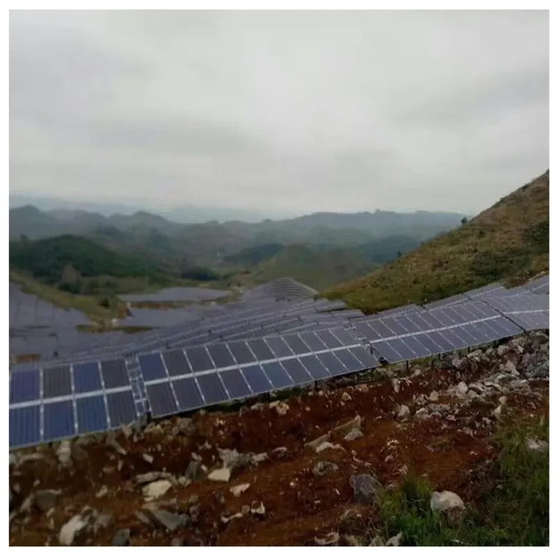 Ground Solar Energy Bracket PV Ground Mounting System with Ground Screw